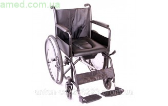 Инвалидная коляска OSD Economy с санитарным оснащением